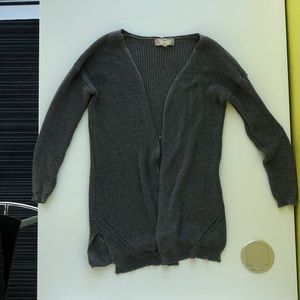 Grey cardigan